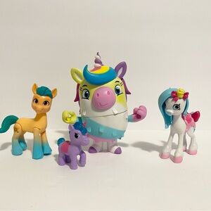 Girls Unicorn Lot My Little Pony Moose Shopkins Barbie Smashing Piñata Mixed Toy